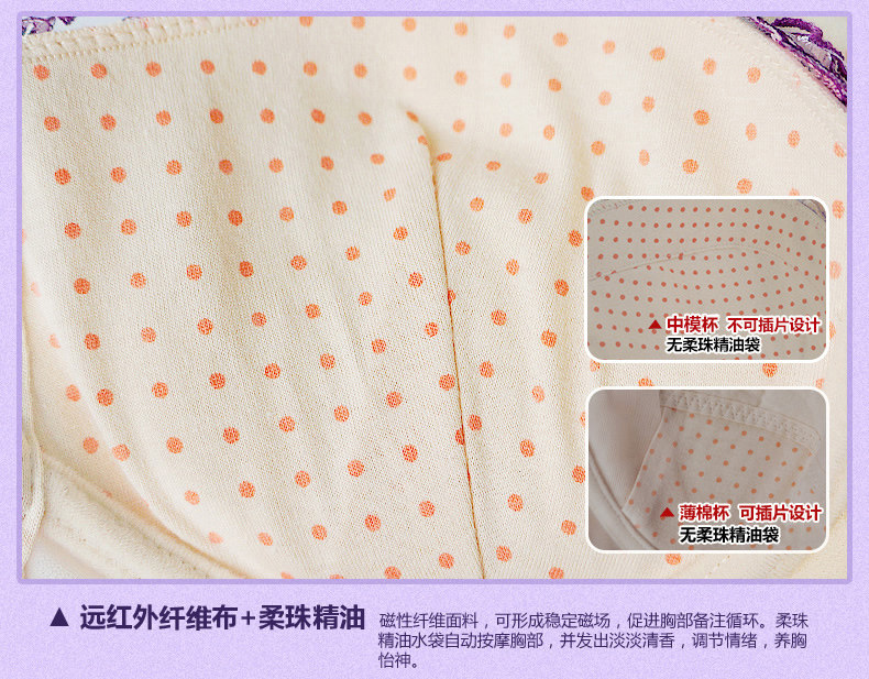 图片[5]-有无钢圈小胸聚拢调整型奢华刺绣女士文胸加厚薄款大码内衣收副乳-DMC