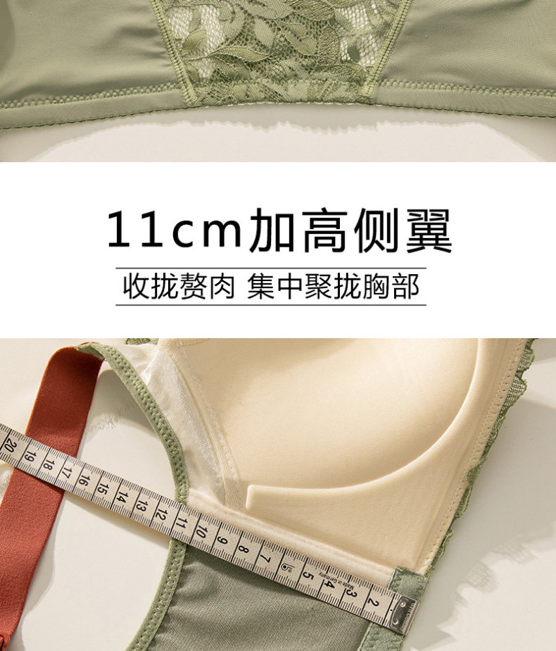 图片[13]-前扣内衣女小胸聚拢调整型无钢圈美背文胸罩套装上托收副乳防下垂-DMC